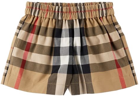 burberry toddler shorts